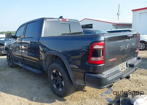 2019 Ram 1500 Rebel 4X4 5'7 Box из США, поврежденный, VIN 1C6SRFLTXKN659501